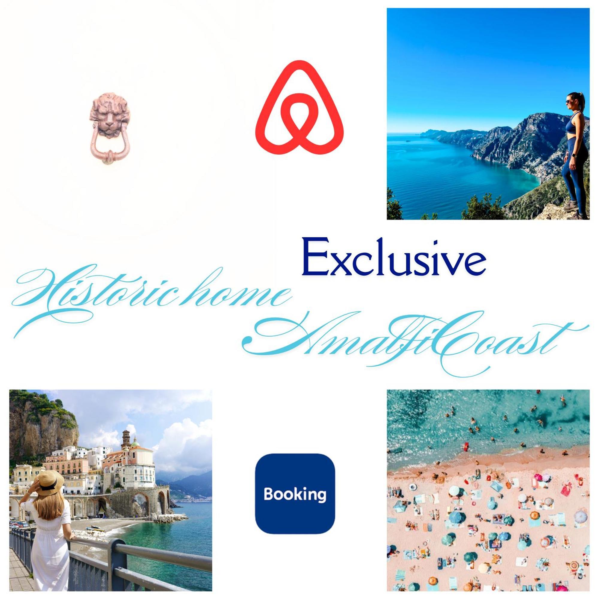 La Saracena-Traditional Amalfi Villa With Sea View อามาลฟี ภายนอก รูปภาพ